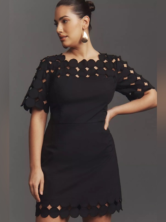 Anthropologie Dresses & Skirts - NWT By Anthropologie Cutwork Mini Shift Dress